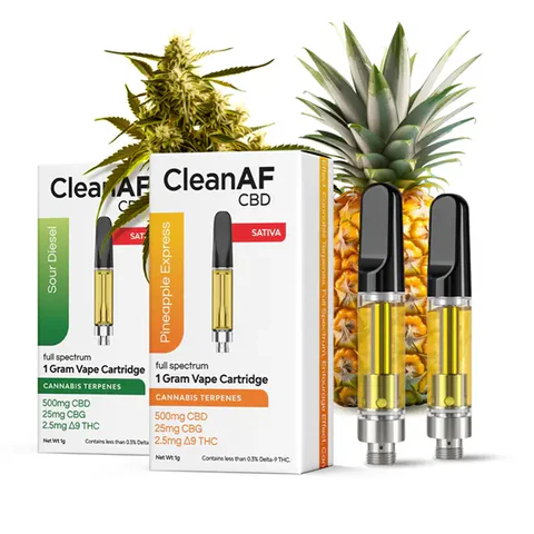 Sativa Pack THC Vape Oil - 2pc