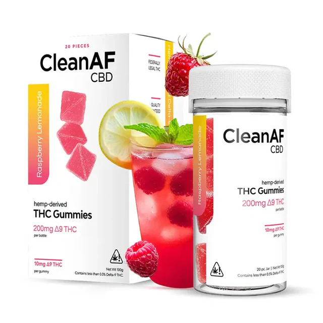 Raspberry Lemonade THC Gummies With THC