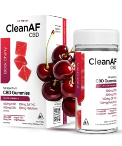 Black Cherry THC Sleep Gummies With THC