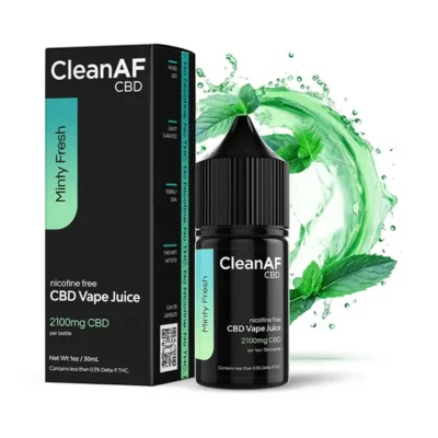 Minty Fresh CBD Vape Juice
